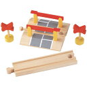 moku TRAIN 踏切 知育玩具 電車(木製玩具) 鉄道(木製玩具) 4573298233208