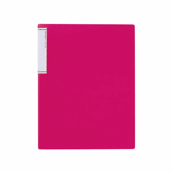 楽天学びmonoクリヤ－ブック　スリムタイプ　A4・20P　赤 固定式クリアファイル クリヤーブック ファイル キャリア・パスポート ファイル クリアファイル（ブック） クリアファイル 固定式クリアファイル 4903419355708