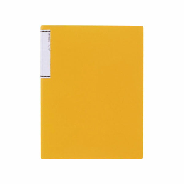 クリヤ－ブック　スリムタイプ　A4・20P　橙 固定式クリアファイル クリヤーブック ファイル キャリア・パスポート ファイル クリアファイル（ブック） クリアファイル 固定式クリアファイル 4903419355784