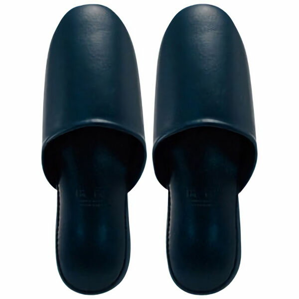 スリッパ抗菌アニリンプラットM　ブラウン