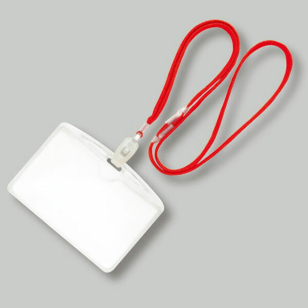 吊下げ名札エコノミータイプ　10枚入　赤