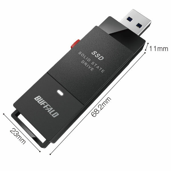 U)ポータブルSSD1TB　SSD−PUT1．0U3−BKC 【新入荷アイテム】...