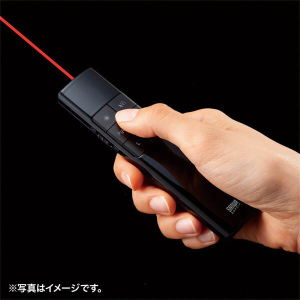 タイマー付きプレゼンテーションマウス　MA−WPR14BKN 【新入荷アイテム】