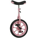 【最安値に挑戦!】ノーパンク一輪車14 ピンク T2664P