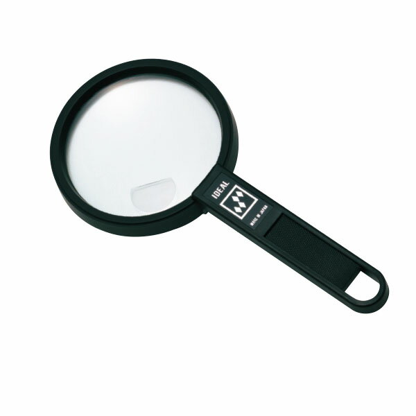 プラスチックルーペ2．5倍小玉付