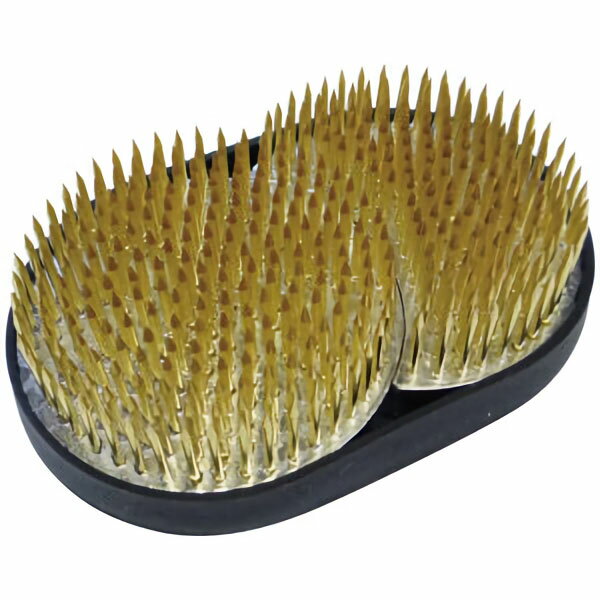 【楽天最安値に挑戦!】剣山　日月（中）　真鍮　ゴム付