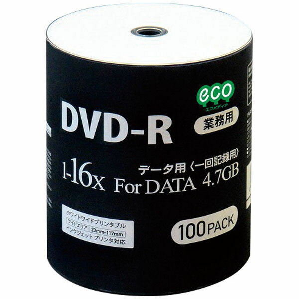 DVD−Rデータ用　100枚入DR47JNP100＿BULK