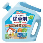 【最安値に挑戦!】アース製薬 アースガーデン おうちの草コロリ 6000ml 最速10分で枯れ始める除草剤 6L 大容量タイプ（まいてすぐに効き始める超速効性）園芸 雑草 草刈 枯らす ガーデニング 除草剤 夏 庭 宅地 駐車場 工場敷地 緑化用品 園芸資材