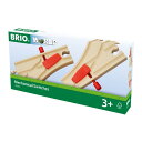 33344 ツマミ付切替ポイント【BRIO/木製レールセット/知育玩具/3歳～】