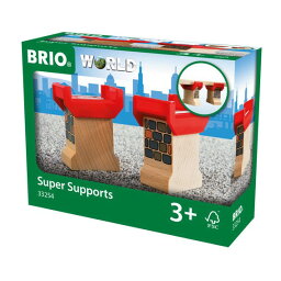 33254 スーパーサポート【BRIO/木製レールセット/知育玩具/3歳～】