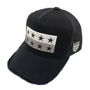 YOSHINORI KOTAKE[ヨシノリコタケ] YK3D-★★★★ CAP [BLK] メッシュキャップ ★★★★（ブラック）メンズレディース444 ナンバー444 メッシュキャップ ゴルフキャップとしても人気 BBS