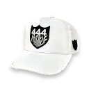 YOSHINORI KOTAKE[ヨシノリコタケ] YK3D-444FP CAP [WHT/WHT] メッシュキャップ No444（ホワイト/ホワイト）メンズレディース444 ナンバー444 メッシュキャップ ゴルフキャップとしても人気 BCS