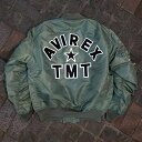 楽天スーパーセール特別価格!!SALE!! TMT [ティーエムティー] TMT × AVIREX MA-1 KHAKI TMT × AVIREX MA-1 アヴィレックスコラボ コマ..