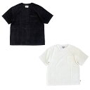 楽天スーパーセール特別価格 SALE Captains Helm キャプテンズヘルム PREMIUM-QUALITY PILE POCKET TEE BLACK,WHITE プレミアムクオリティパイルポケットTシャツ (ブラック ホワイト) CH22-SS-T10 BBA