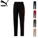 楽天スーパーセール特別価格 SALE PUMA プーマ T7 TRACK PANTS STRAIGHT BLACK,DARK NIGHT,RED,GREEN, TAN T7トラックパンツストレート（ブラック ダークナイト レッド グリーン タン） 622912 BCS M,L