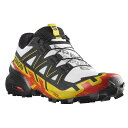 楽天スーパーセール特別価格 SALE SALOMON サロモン SPEEDCROSS 6 White/Black スピードクロス6 スニーカー（ホワイト/ブラック）L41737800 BCS