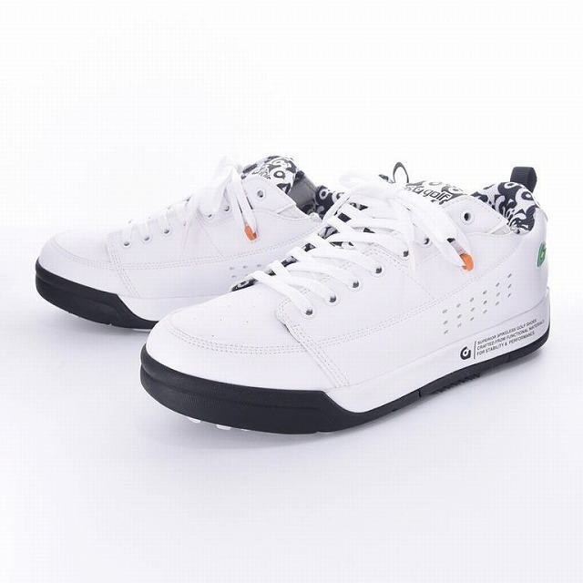 gravis golf [グラビスゴルフ] TARMAC-G LOW-CUT gravis checker [WHITE] ターマックローカットグラビスチェッカー スニーカー (ホワイト) BCA