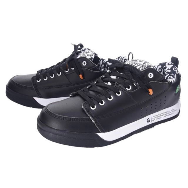 gravis golf [グラビスゴルフ] TARMAC-G LOW-CUT gravis checker [BLACK] ターマックローカットグラビスチェッカー スニーカー (ブラック) BCA