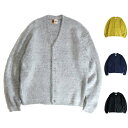 楽天スーパーセール特別価格 SALE TOWN CRAFT タウンクラフト SHAGGY SOLID CARDIGAN GREY,GREEN,NAVY,BLACK シャギーソリッドカーディガン（グレー グリーン ネイビー ブラック）TC22F01100 BBA