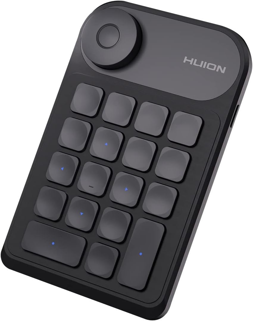 Rakuten - HUION 左手デバイス 片手キーボード rt785