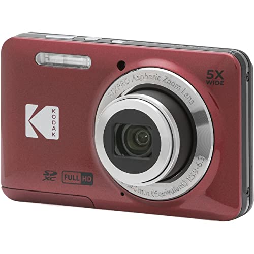 Rakuten - KODAK (コダック) PIXPRO 使いやすい ズーム FZ55-RD rt475