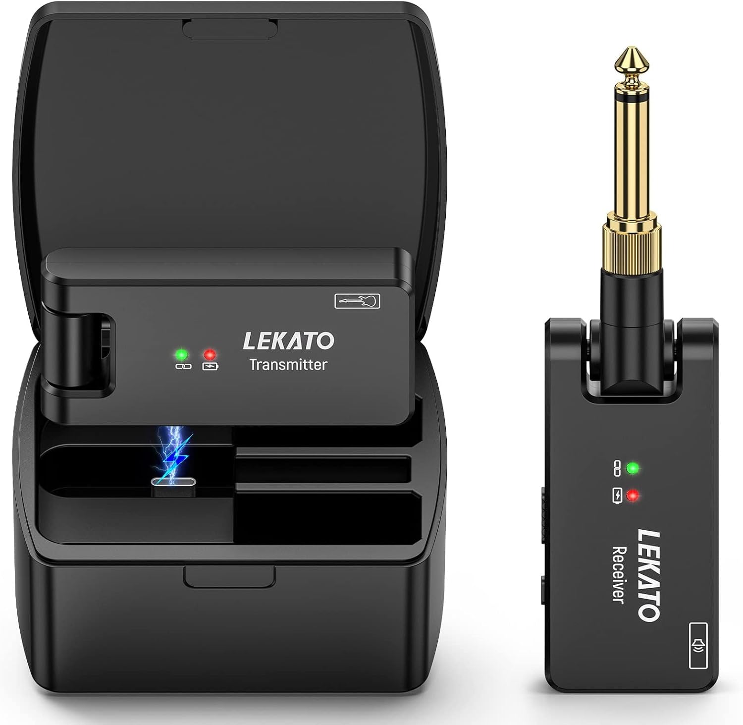 LEKATO ギター ワイヤレス ギターワイヤレスシステムrt557