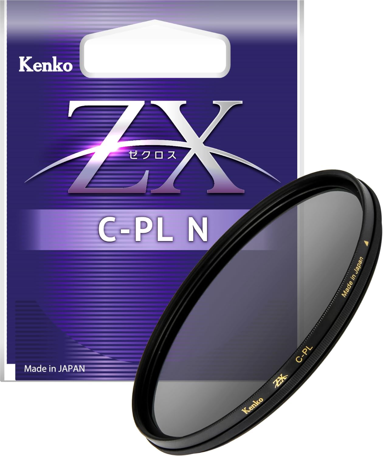 ケンコー(Kenko) PLフィルター ZX (ゼクロス) C-PL N 72mm 超低反射0.16～0.2% rt853 色カブリのないニュートラルグレー偏光膜 静電気防止・撥水・撥油コーティング フローティングフレームシステム 日本製 549513 【特別パッケージ】 【ケンコー史上究極のPLフィルターがさらに進化。】最高のカラーバランスと超高解像を実現した究極のPLフィルター「ZX(ゼクロス) C-PL」が進化して登場。面反射0.16～0.2％と、新たに静電気防止コートを採用しグレードアップしました。【明るく、色カブリのない高性能高透過偏光膜を採用】通常のPLフィルターが使用する偏光膜よりも約1EV分明るく、色味の偏りが無い高透過偏光膜を採用し、最高のカラーバランスを実現しました。(露出倍数1.7～2.2倍（約2/3絞り～1絞り分）)【片面反射率0.16～0.2％の超低反射、ZRコート】ガラス面における反射を限りなく低くし、面反射0.16～0.2％を実現。写真に与える影響を抑えることに成功しました。【撥水・撥油コーティングに加え、新たに静電気防止コートも付与】水や油を強力に弾き、指紋などの汚れが付着しても簡単に拭き取ることができる高耐久の撥水・撥油コーティングに加え、新たに静電気防止コートを付与しました。静電気によるホコリなどのゴミの付着を抑えることができます。【PLフィルターの効果】PLフィルターは主に「色彩コントラスト調整効果」と「光の反射コントロール」の2つの用途で使われます。色彩コントラスト調整効果は、空気中のチリやホコリなどの乱反射を減らし、空の青さをより鮮やかに表現します。光の反射コントロールは、水面やガラス面などに写る光の反射を抑えたり、逆に反射を強調したりできる効果です。 5