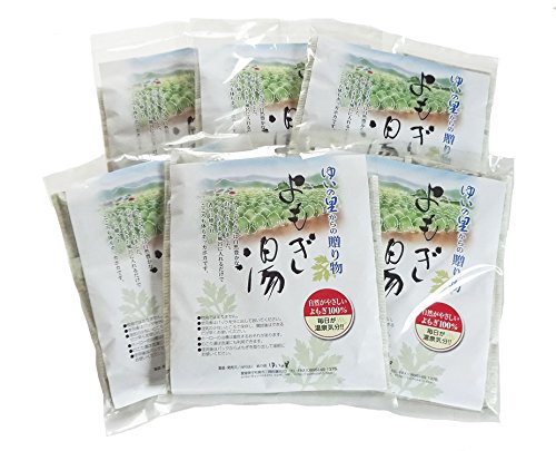よもぎ湯入浴パック 愛媛県産 自家栽培よもぎ100%使用 (6袋セット)