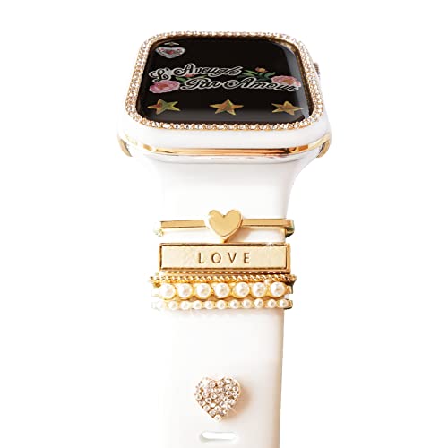 【Libérez-moi】6点セット ハート Apple Watch アップルウォッチ バンド ベルト レディース アクセサリー apple watch series 7 SE 6 【Libérez-moi】6点セット ハート Apple Watch アップルウォッチ バンド ベルト レディース アクセサリー apple watch series 7 SE 6