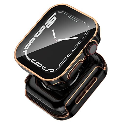 Singiuzoo Apple Watch 用 防水ケース 45mm 44mm 41mm 40mm アップルウォッチ ケース 3D直角エッジデザイン 保護 アップルウォッチ S Singiuzoo Apple Watch 用 防水ケース 45mm 44mm 41mm 40mm アップルウォッチ ケース 3D直角エッジデザイン 保護 アップルウォッチ S