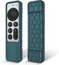 Fintie for 2021 Apple TV 4K / 2022 Apple TV 4K 第3世代 / 2021 Apple TV HD リモコンカバー シリコン保護ケース 軽量 滑りとめ 耐(2)
