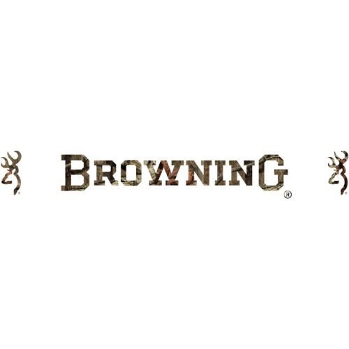 MOOSY OAK モッシーオーク BROWNING ブローニング デカールインフィニティ ロゴ ステッカー 横90cm×縦14cm ■ シール …