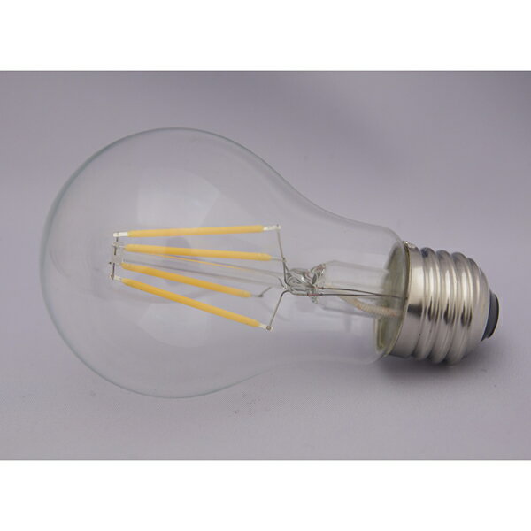 LED フィラメント電球（口径E26、消費電力4W、400ルーメン）【照明器具 ライト】