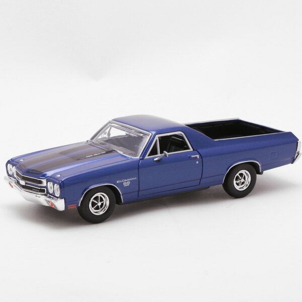 MOTOR MAX ミニカー 1970 Chevrolet シボレー エルカミーノ 1/24スケール レッド/ネイビー ■ モーターマックス EL CAMINO ダイキャストカー トイ おもちゃ 車 カー 2