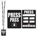 プレスパス カードホルダー ■ PRESS PASS ネックストラップ パーティーグッズ コスプレ ハロウィン ハロウィーン