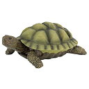 【動物 オブジェ】ガーデン タートル オブジェ【置物 リアル 亀 像 インテリア ガーデニング 庭 アニマル】