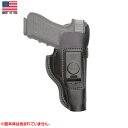 AKER スプリング スペシャル インサイドパンツ ホルスター No 134 右利き ブラック Colt 1911 オフィサー コマンダー Glock 19 23 36 26 27 ［実物用］Made in USA ■ エイカー ミリタリー レザー コルト ガバメント グロック