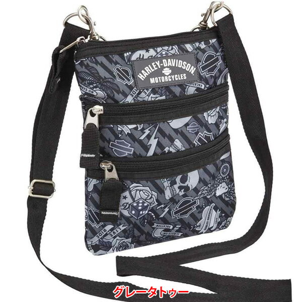 HARLEY-DAVIDSON バッグ グレー/ブラック Harley-Davidson 29