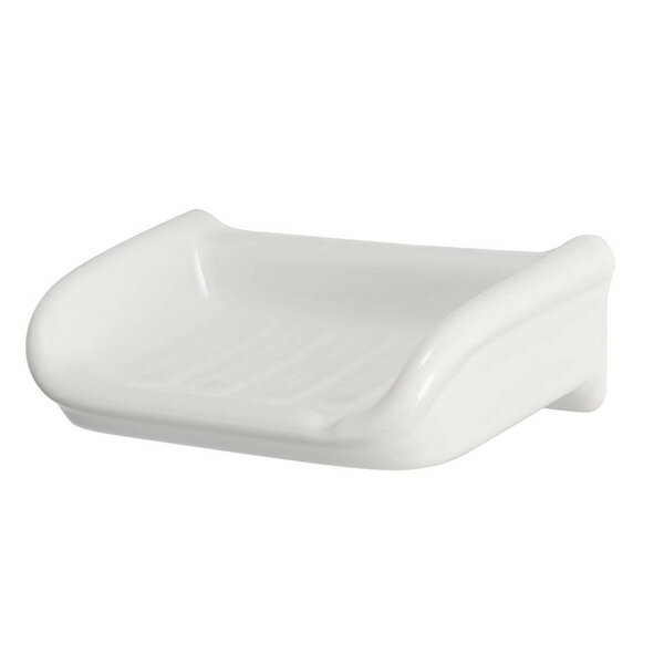 DULTON ダルトン ポーセリン ビッグ ソープディッシュ Lサイズ 高さ8cm×横幅24.2cm×奥行13.5cm ■ 棚 陶磁器 ホワイト レトロ カントリー キッチン サニタリー 台所 洗面所