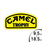 ステッカー CAMEL TROPHY キャメルトロフィー デカール 縦9.5cm×横18.5cm ■ シール レース ラリーレイド