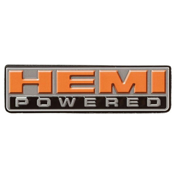 HEMI マグネットプレート エンボス メタル マグネット ■ アメリカ雑貨 アメリカン雑貨 クライスラー アメ車