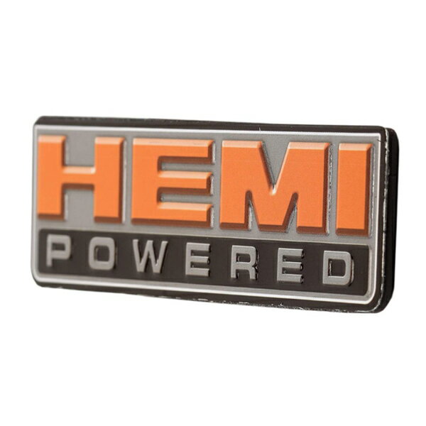 HEMI マグネットプレート エンボス メタル マグネット ■ アメリカ雑貨 アメリカン雑貨 クライスラー アメ車