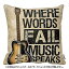 å󥫥С  41cm41cm Where Words Fall Music Speaks  åȥͥ  ƥꥢ  ѷ  ץ쥼