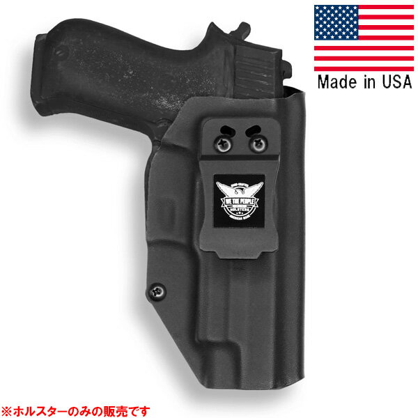 SIG SAUER シグザウエル P220 IWB (インサイドウエストバンド) コンシールド キャリー ホルスター 右利き用 ブラック KYDEX製 ■ 実物用 ミリタリー右利き用ブラック