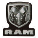 Dodge RAM ダッジ ラム エンボス マグネット 縦6.5cm×横5.5cm ■ 磁石 雑貨 小物 オフィシャル