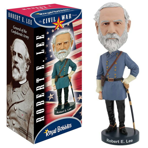 ロバート・E・リー フィギュア ボビングヘッド ■Robert Edward Lee アメリカン雑貨 トイ おもちゃ 箱付..
