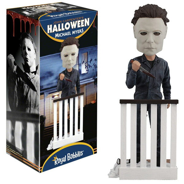 映画 ハロウィン ブギーマン フィギュア ボビングヘッド ■ Michael Myers マイケル マイヤーズ ジョン カーペンター アメリカン雑貨 トイ おもちゃ 箱付き ディスプレイ インテリア 雑貨 人形