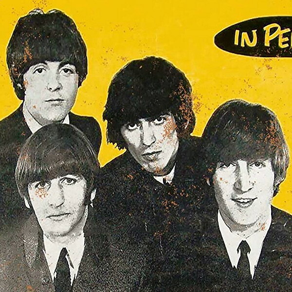 メタルサイン BEATLES ビートルズ 25.5cm×18cm ■ ブリキ看板 壁掛け 店舗 インテリア ショップ シェアスタジアム [2]