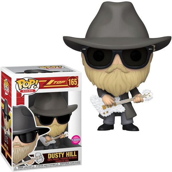 乐天商城 - ファンコ ポップ ZZ Topダスティ・ヒル フィギュア 11cm×10cm×7cm ■ Funko Pop! DUSTY HILL ZZ トップ ヅィー・ヅィー・トップ アメリカン雑貨 トイ おもちゃ ポップ! ロックス 箱付き
