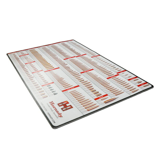 Hornady リロード カウンター マット 43cm×66cm ■ 銃弾 弾丸 カートリッジ ミリタリー メンテナンス ク..